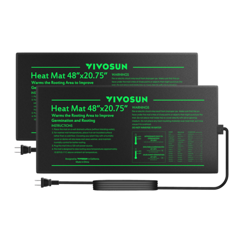 Vivosun Seedling Heat Mat 48" x 20.75" 2 - Pack - Green Thumb Depot
