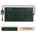 Vivosun Seedling Heat Mat with Dual Digital Display Thermostat, 10" x 20.75" Black Warm Hydroponic Heating Pad for Seed Germination - Green Thumb Depot