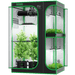 Vivosun Smart 2 - in - 1 Grow Tent Kit 4x5, 4 - Plant Complete System, with WiFi E42A+ Controller, AeroLight Wing AW400 LED Grow Light, and 6 - inch AeroZesh G6 Ventilation Combo - Green Thumb Depot