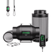 Vivosun Smart Air Filtration Kit 6", AeroZesh T6 Inline Fan with E12 Speed Controller, Carbon Filter & Ducting Combo - Green Thumb Depot