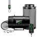 Vivosun Smart Air Filtration Kit 8", AeroZesh T8 Inline Fan with E12 Speed Controller, Carbon Filter & Ducting Combo - Green Thumb Depot
