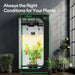 Vivosun Smart Grow Tent Kit, 2.7 × 2.7ft 2 - Plant System, WiFi - Integrated Automatic Grow System with Full Spectrum LED Grow Light, Efficient Ventilation System with GrowHub E42A+ Controller - Green Thumb Depot