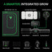 Vivosun Smart Grow Tent Kit Pro 2x4, 2 - Plant Complete System, with WiFi E42A+ Controller, 200W AeroLight Wing LED Grow Light, 4 - inch AeroZesh T4 Ventilation Combo, and AeroWave E6 Gen2 Clip - on Fan - Green Thumb Depot