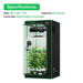 Vivosun Smart Grow Tent Kit Pro 3x3, 3 - Plant Complete System, with WiFi E42A+ Controller, 200W AeroLight Wing LED Grow Light, 4 - inch AeroZesh T4 Ventilation Combo, and AeroWave E6 Gen2 Clip - on Fan - Green Thumb Depot