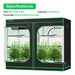 Vivosun Smart Grow Tent Kit Pro 4x8, 8 - Plant Complete System, with WiFi E42A+ Controller, 2x 500W LumaLight LED Grow Light, and 8 - inch AeroZesh T8 Ventilation Combo - Green Thumb Depot