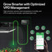 Vivosun Smart Grow Tent Kit Pro 4x8, 8 - Plant Complete System, with WiFi E42A+ Controller, 2x 500W LumaLight LED Grow Light, and 8 - inch AeroZesh T8 Ventilation Combo - Green Thumb Depot