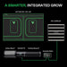 Vivosun Smart Grow Tent Kit Pro 5x10, 12 - Plant Complete System, with WiFi E42A+ Controller, 2x 750W LumaLight LED Grow Light, and 8 - inch AeroZesh T8 Ventilation Combo - Green Thumb Depot