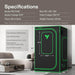 Vivosun Smart Grow Tent Kit Pro 5x5, 6 - Plant Complete System, with WiFi E42A+ Controller, 3x 200W AeroLight Wing LED Grow Light, 8 - inch AeroZesh T8 Ventilation Combo, and 2x AeroWave E6 Gen2 Clip - on Fan - Green Thumb Depot