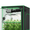 Vivosun Smart Grow Tent Kit Pro 5x5, 6-Plant Complete System, with WiFi E42A+ Controller, 3x 200W AeroLight Wing LED Grow Light, 8-inch AeroZesh T8 Ventilation Combo, and 2x AeroWave E6 Gen2 Clip-on Fan