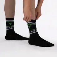 Vivosun Socks L, Thermal Warm, Snowflake Pattern, Christmas Gifts, 1 Pair - Green Thumb Depot