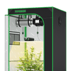 Vivosun Starter Grow Tent Kit, 2.7 × 2.7ft 2-Plant System, WiFi-Controlled Grow System with Full Spectrum LED Grow Light, Automatic Ventilation, GrowHub Outlet A22 with Temperature and Humidity Sensor