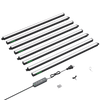 Vivosun T5 Grow Lights for Indoor Plants, 5000K Full Spectrum 120W (8 x 15W), 2FT LED Plant Light Strip with Timer & Dimming Controller for Seed Starting, 8-Pack