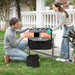 Vivosun Tumbling Composter Dual Rotating Batch Compost Bin 43 Gallon Orange - Green Thumb Depot