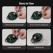 Vivosun Twist Tie Roll Spool Dispenser 164 Feet - Green Thumb Depot