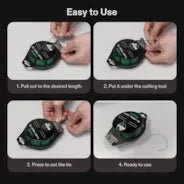 Vivosun Twist Tie Roll Spool Dispenser 328 Feet - Green Thumb Depot