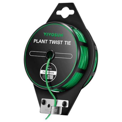 Vivosun Twist Tie Roll Spool Dispenser 328 Feet - Green Thumb Depot