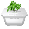 Vivosun VGrow DWC Hydroponics Growing System Kit for VGrow Smart Grow Box, 4-Gallon Deep Water Culture with Air Stones and Rapid Rooters, Not Compatible with E42A
