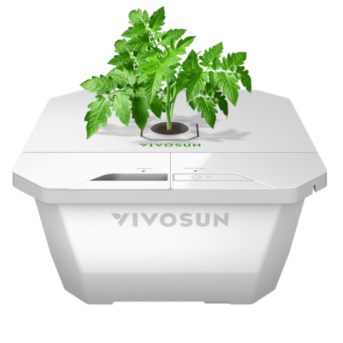 Vivosun VGrow DWC Hydroponics Growing System Kit for VGrow Smart Grow Box, 4 - Gallon Deep Water Culture with Air Stones and Rapid Rooters, Not Compatible with E42A - Green Thumb Depot