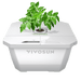 Vivosun VGrow DWC Hydroponics Growing System Kit for VGrow Smart Grow Box, 4 - Gallon Deep Water Culture with Air Stones and Rapid Rooters, Not Compatible with E42A - Green Thumb Depot