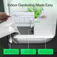 Vivosun VGrow DWC Hydroponics Growing System Kit for VGrow Smart Grow Box, 4 - Gallon Deep Water Culture with Air Stones and Rapid Rooters, Not Compatible with E42A - Green Thumb Depot
