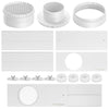 Vivosun Window Duct Kit and Portable AC Window Seal Kit