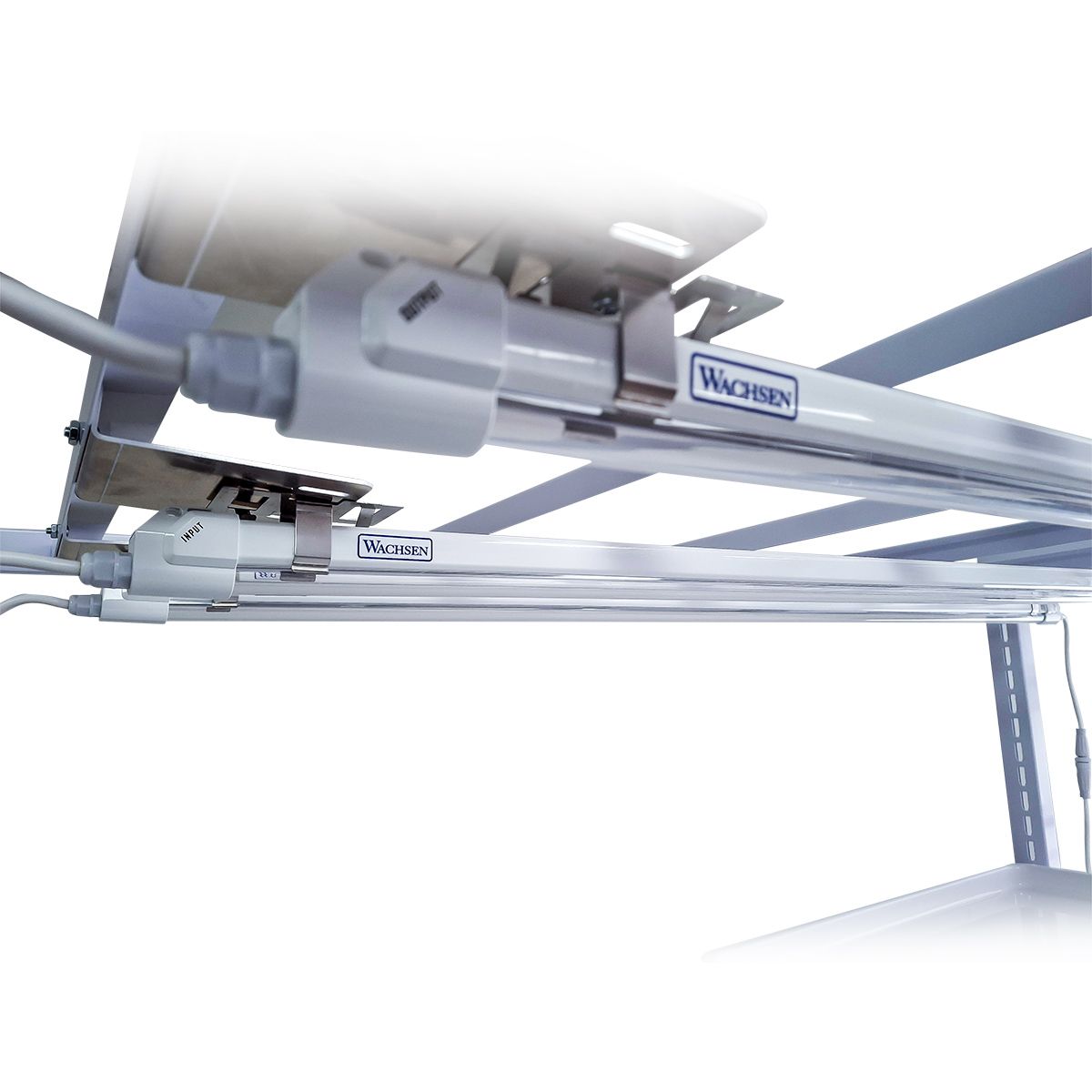 Wachsen Professional Cloning Cart 4 Level White W/ 12 Wachsen Clone LED - Green Thumb Depot