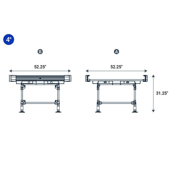 Wachsen Rolling Bench System - Green Thumb Depot