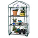 3 Tier Portable Rolling Greenhouse with Clear Cover - Green Thumb Depot