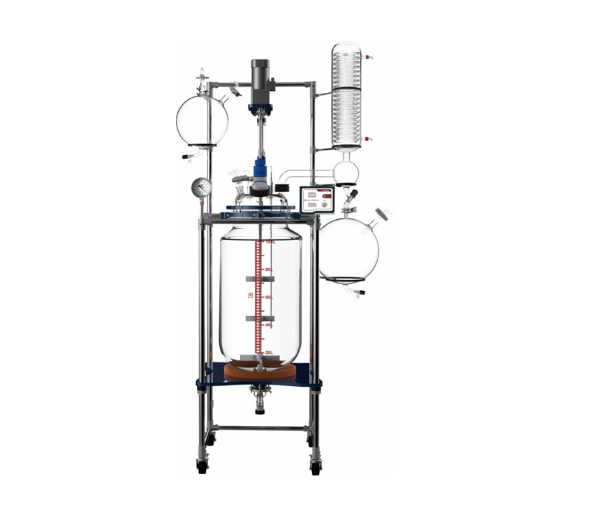 Across International 100L Non-Jacketed Glass Reactor With 200°C Heating Jacket - Green Thumb Depot