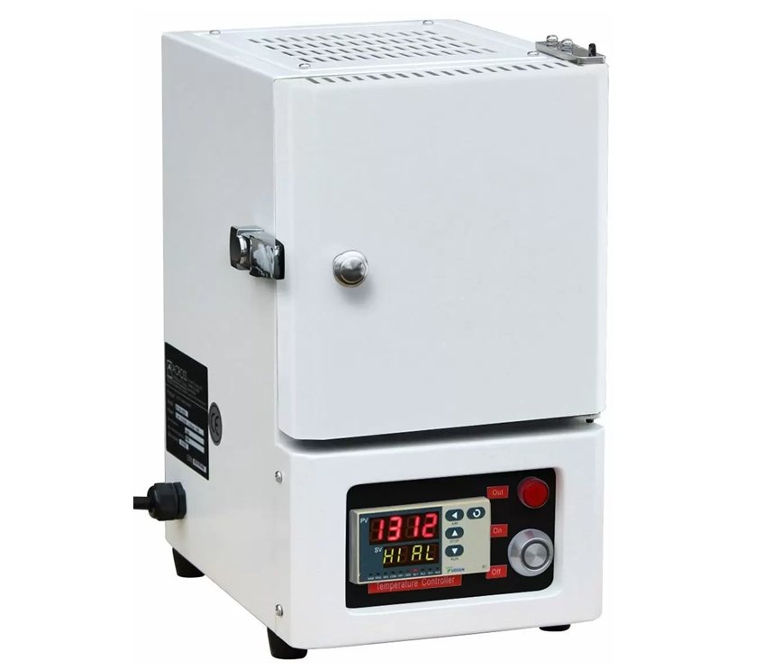 Across International 1050°C (1922F) 4x4x4" Compact Tabletop Muffle Furnace W/ 30-Seg PID Controller. For Dental, Dentistry Cast, Ceramic Works, Jewelry Treatment - Green Thumb Depot