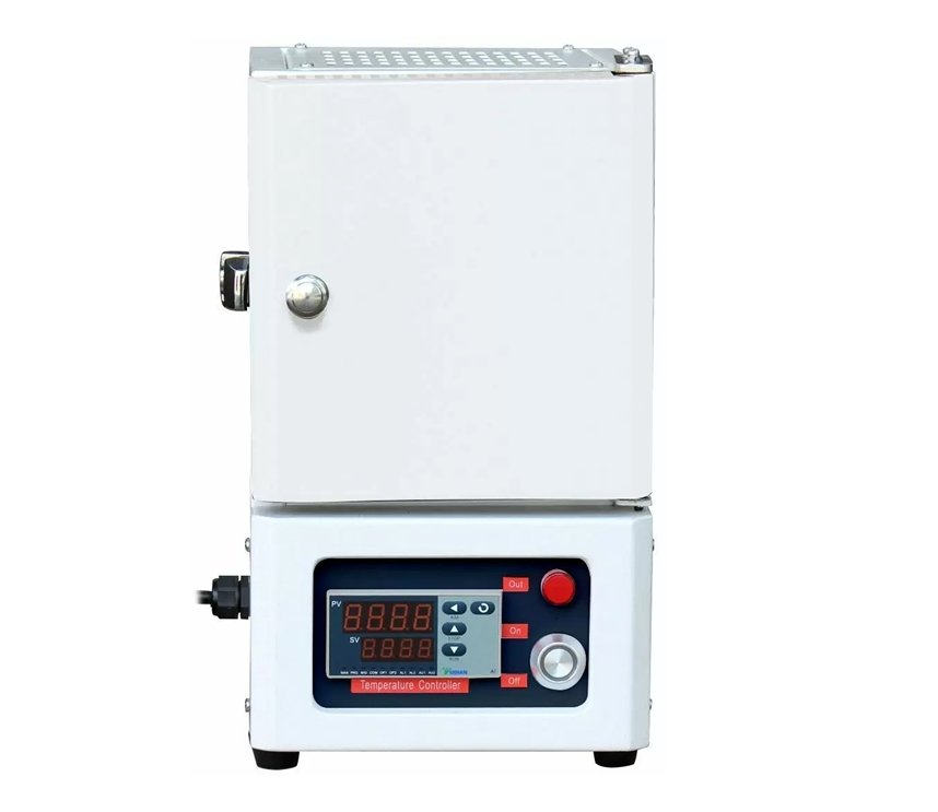 Across International 1050°C (1922F) 4x4x4" Compact Tabletop Muffle Furnace W/ 30-Seg PID Controller. For Dental, Dentistry Cast, Ceramic Works, Jewelry Treatment - Green Thumb Depot