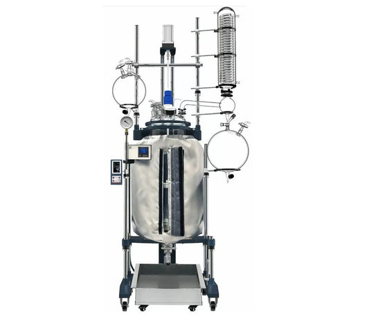 Across International Ai 200L Non-Jacketed Glass Reactor With 200°C Heating Jacket ETL - Green Thumb Depot