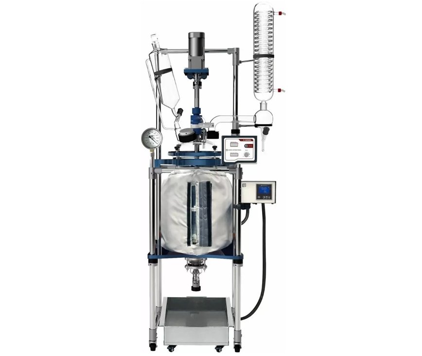 Across International Ai 20L Non-Jacketed Glass Reactor With 200°C Heating Jacket - Green Thumb Depot