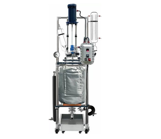 Across International Ai 50L Glass Reactor With 200°C Heating Jacket - Green Thumb Depot