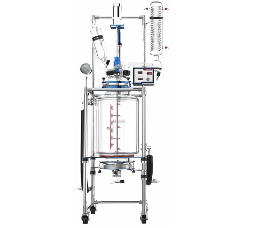 Across International Ai 50L Single Or Dual Jacketed Filter Glass Reactor - Green Thumb Depot