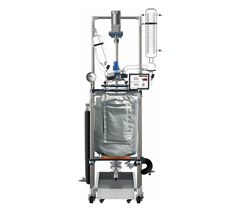 Across International Ai 50l Single Or Dual Jacketed Glass Reactor Syst — Green Thumb Depot