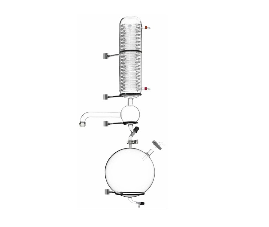 Across International Condenser Set With 20L Receiving Flask For Ai Gla ...