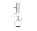 Across International Condenser Set With 20L Receiving Flask For Ai Glass Reactors