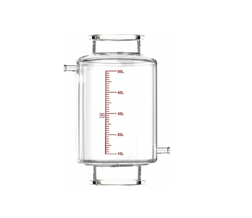 Across International Non-Jacketed 50L Reactor Vessel For R50 Glass Reactors - Green Thumb Depot