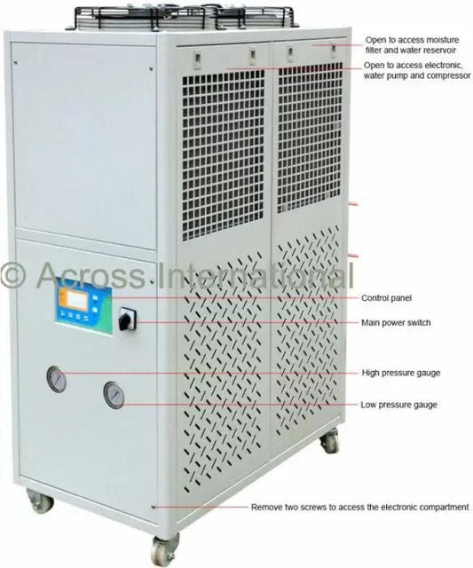 Ai 10°C To 25°C 66L/Min 60L Capacity Recirculating Chiller - Green Thumb Depot