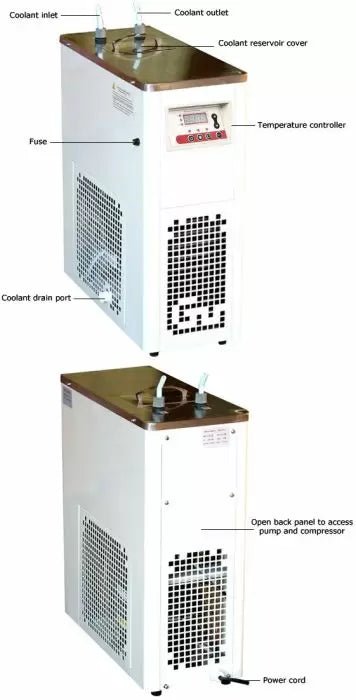 Ai -15°C 3L Compact Recirculating Chiller With Centrifugal Pump - Green Thumb Depot