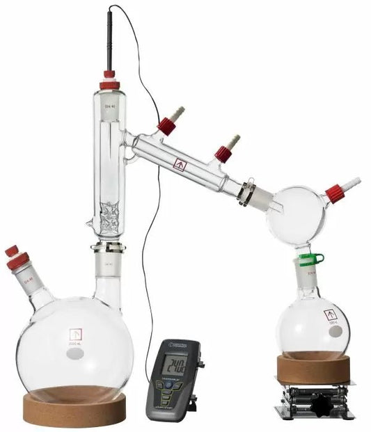 Ai 2L Short Path Distillation Kit With Multiple Receiving Flasks - Green Thumb Depot
