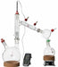 Ai 2L Short Path Distillation Kit With Multiple Receiving Flasks - Green Thumb Depot