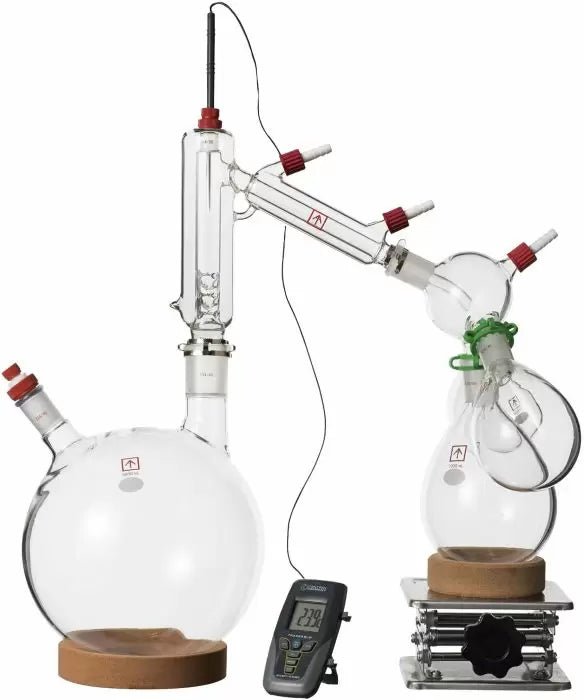 Ai 5L Short Path Distillation Kit With Multiple Receiving Flasks - Green Thumb Depot