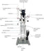 Ai 5L Single Jacketed Glass Reactor - 115V/230V Compatible - Green Thumb Depot