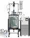 Ai R Series 100L Single Jacketed Glass Reactor W/ Chiller & Pump - Green Thumb Depot