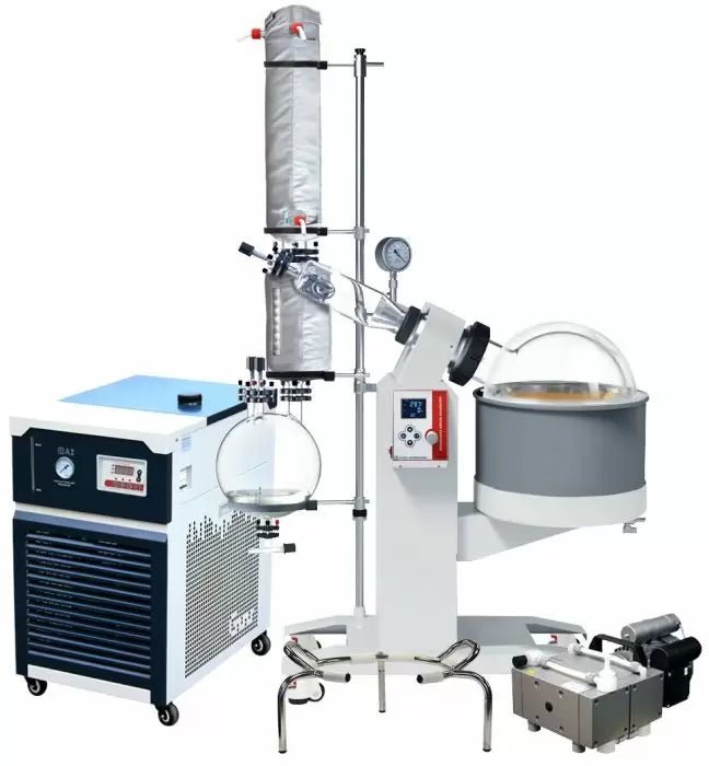 Ai SolventVap 5.3G/20L Rotary Evaporator W/ Chiller & Pump 220V - Green Thumb Depot