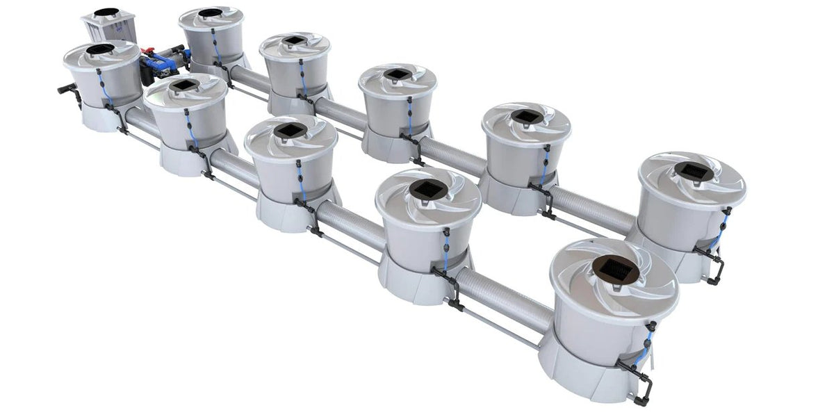 Alien Hydroponics V-System 10 Pot 2 Row Kit — Green Thumb Depot
