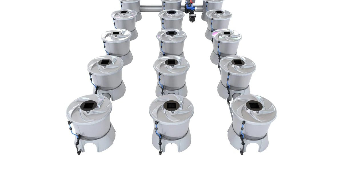 Alien Hydroponics V-System 15 Pot 3 Row Kit — Green Thumb Depot