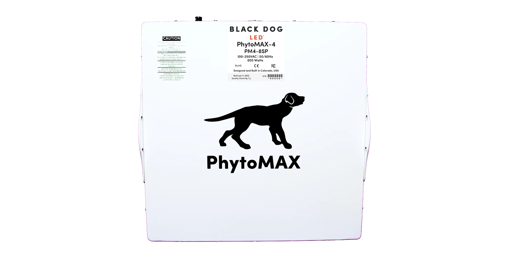 Black Dog PhytoMAX-4 8SP 500 Watt LED Grow Light - Green Thumb Depot